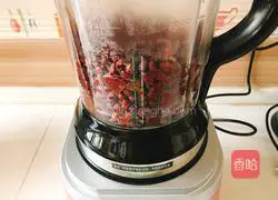 Illustration of how to make homemade red bean paste 4