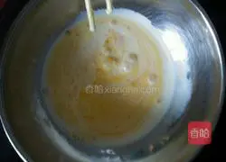 Matcha cocoa chiffon cake (Water bath method) illustration 1