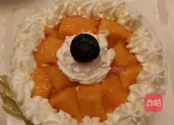 Illustration of how to make a 4-inch cake 7