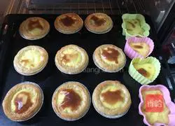 Illustration of how to make original egg tarts 14