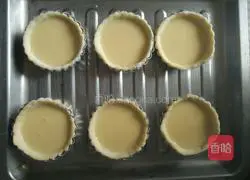 Illustration of how to make egg tarts without whipping cream 11
