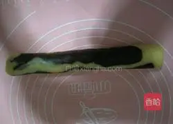 Illustration of how to make marble cookies 6