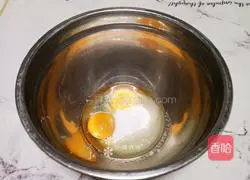 Illustration of how to make waffles (no baking powder version) 2