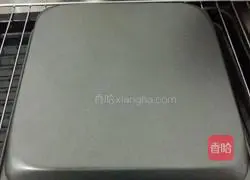 Illustration of making matcha cake 17