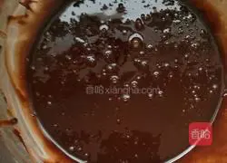 Honey Chocolate Cocoa Chiffon Cake Recipe Illustration 1