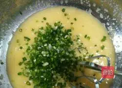 Illustration of how to make vegetable oil chive cookies 4