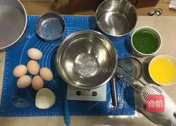 Spinach chiffon cake recipe 2