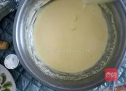 Illustration of how to make egg yolk cookies 6