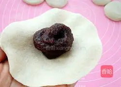 Illustration of how to make buckwheat cakes with bean paste 9