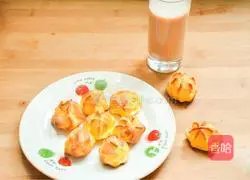 Illustration of how to make cream puffs 9