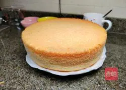 Illustration of homemade chiffon cake 16