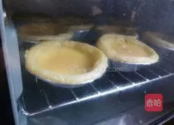 Illustration of how to make egg tarts 11