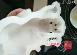 Illustration of how to make imitation Shar Pei mousse 5