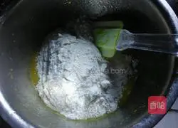 Illustration of how to make super crispy butter cookies (non-sugar powder version) 3