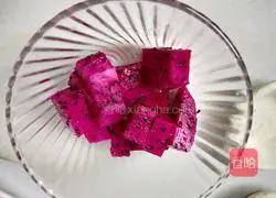 Red Heart Dragon Fruit Egg Tart Recipe Illustration 5