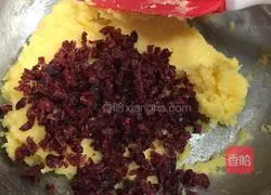 Matcha Cranberry Cookie Recipe Illustration 4