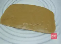 Illustration of how to make three-color cookies 6