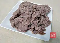 Illustration of how to make handmade red bean paste 14