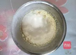 Illustration of how to make coconut cookies 6