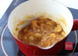 Burn Illustration of how to make sugar banana mousse 6