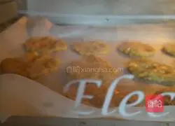 Illustration of making oatmeal cookies 6