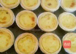 Illustration of how to make Jun's version of egg tarts 8