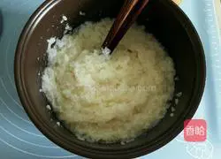 Illustration of how to make red bean paste and glutinous rice balls 4