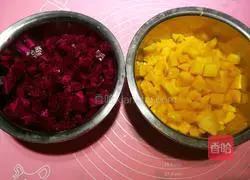 Illustration of how to make a fresh birthday cake 2