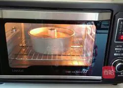 Illustration of how to make coffee chiffon cake 18