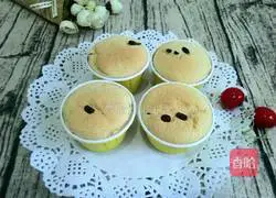 Red Bean Cup Cake Recipe Illustration 14