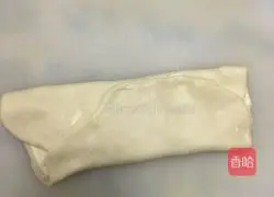 Illustration of how to make crispy yellow peach pie 9