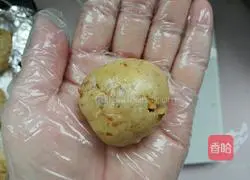 Illustration of how to make walnut cake 8