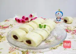 Illustration of how to make steamed buns with bean paste 16