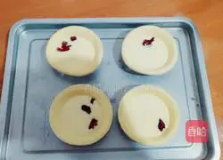 Illustration of how to make simple egg tarts 3