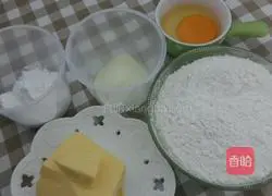 Illustration of how to make butter cookies 1