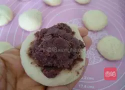 Illustration of how to make bean paste meal packs 7
