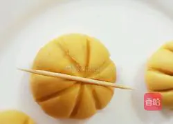 Illustration of how to make steamed pumpkin cake 8