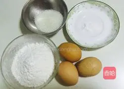 Illustration of how to make egg biscuits 1