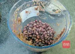 Illustration of how to make handmade red bean paste 5