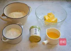 Illustration of making matcha cookies 1