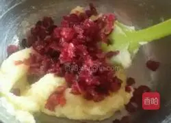 Illustration of how to make cranberry cookies 6