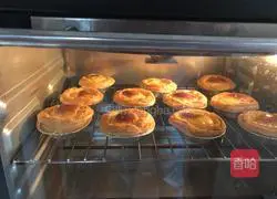 Illustration of how to make original egg tart 10