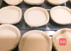 Illustration of how to make delicious and not greasy egg tarts 5