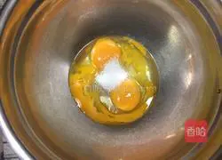 Eggs Illustration of how to make cookies 2