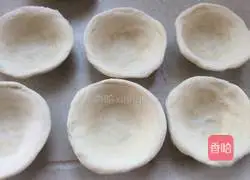 Honey bean egg tart recipe 4