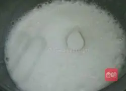 Illustration of how to make hollow latte art chiffon cake 9