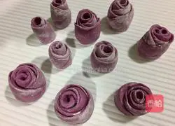Purple potato rose roll recipe illustration 9