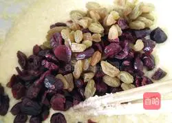 Illustration of how to make cranberry cookies 3