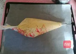 Illustration of how to make scallion cookies 4