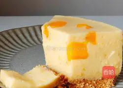 Mango yogurt mousse Illustration of practice 14